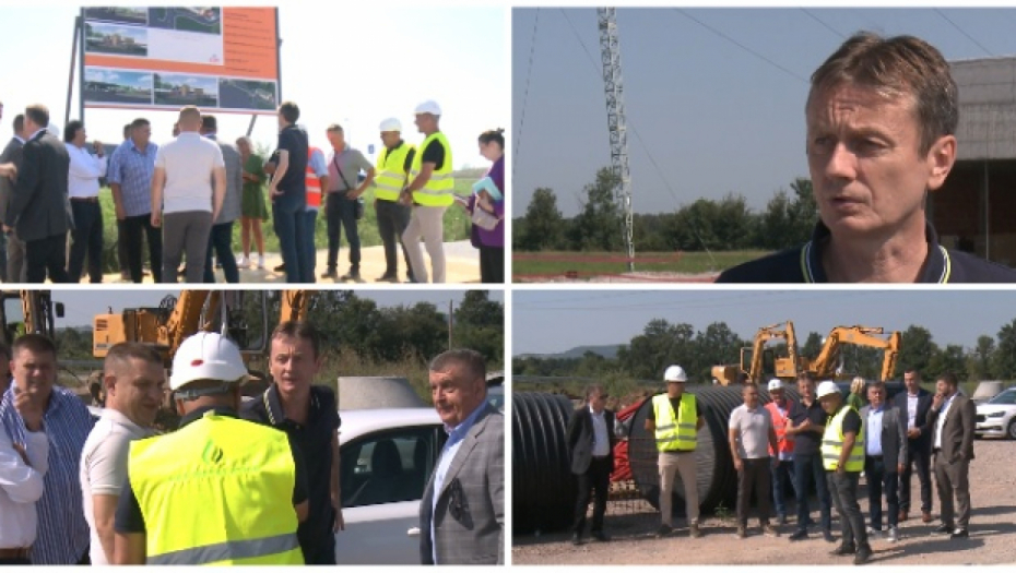 Predsednik opštine Ub obišao izgradnju ritejl parka i obećao preko 100 novih radnih mesta