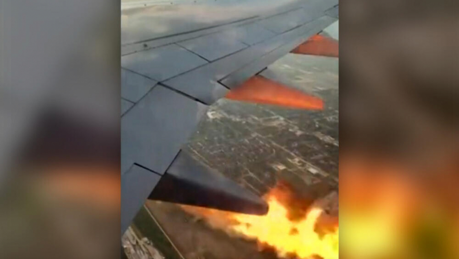 AVION SE ZAPALIO U VAZDUHU Putnici gledali kako gori motor, usledila je velika borba pilota