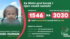 ZA NININ PRVI KORAK Potrebno je skupiti novac za operaciju kukova i nogu