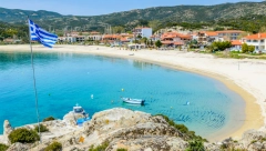 NA POZNATOJ GRČKOJ PLAŽI ZABRANJENO KUPANJE Voda je zagađena zbog kanalizacije, fuj!