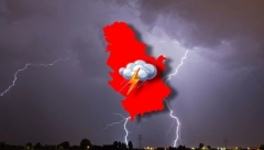 NAJNOVIJE UPOZORENJE RHMZ! Ovi delovi Srbije na udaru pljuskova, grada i olujnog vetra!