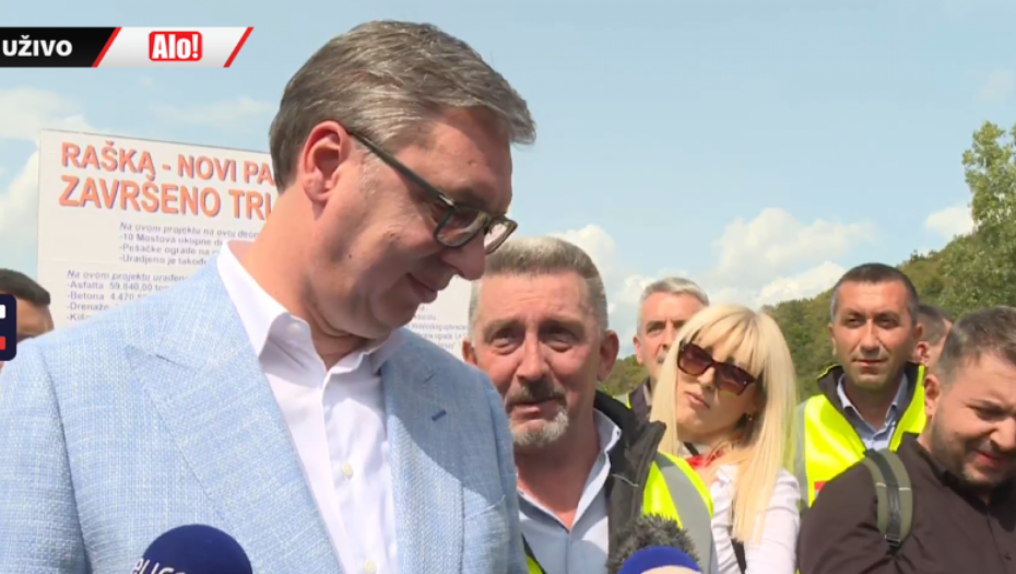 "PUT NOVI PAZAR-RAŠKA JE KAO PISTA" Predsednik zadovoljan, rekonstrukcija završena čak tri meseca pre roka