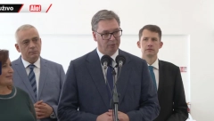 NAROD OBERUČKE DOČEKAO VUČIĆA Predsednik Srbije na Paliću obišao novoizgrađeni Akva park (FOTO/VIDEO)