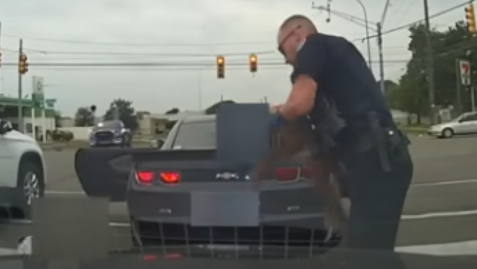 "BEBA NAM JE NA SAMRTI, POMOZITE" Policajac ih zaustavio zbog brze vožnje, onda je postao heroj (VIDEO)