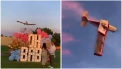 UŽASAN PAD AVIONA TOKOM ŽURKE Proslavljali otkrivanje pola bebe, pilot poginuo pred vrištećim gostima (VIDEO)