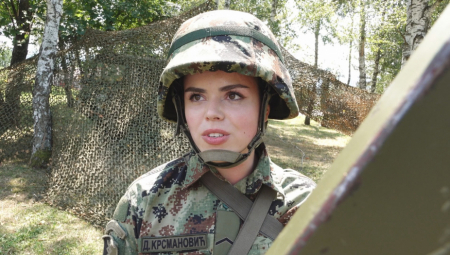 LEPA DAJANA JE SVE DALA DA BI BILA VOJNIK "Od malena mi je bio san da obučem uniformu"