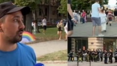 PRITISAK NA VUČIĆA DA DOZVOLI ISTOPOLNA PARTNERSTVA Juče na protestu opozicije, danas na gej paradi! (VIDEO)