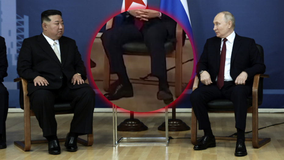 ŠTA SE DEŠAVA SA PUTINOVOM NOGOM? Jedan detalj susreta u Vastočnom ponovo pokrenuo spekulacije o zdravlju ruskog lidera (VIDEO)