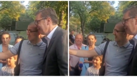 SVI HOĆE SELFI SA PREDSEDNIKOM Momak prišao Vučiču, samo mu je ovo rekao!