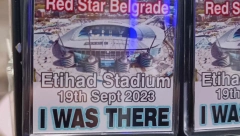 LUDNICA U MANČESTERU Na ulicama grada sve posvećeno meču Sitija i Zvezde, prodaju se i magneti (FOTO)