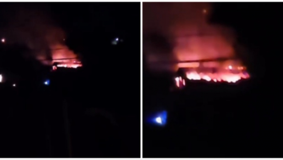 VATRA GUTA KUĆU U NOVOM SADU U KOJOJ ŽIVI ŠESTORO DECE Dramatični snimci sa lica mesta, jedno od njih je primetilo dim