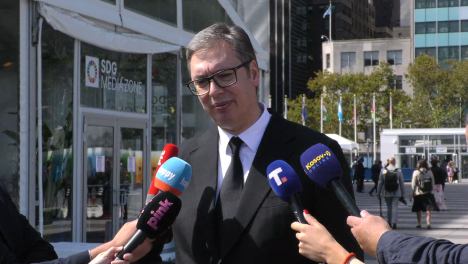 PREDSEDNIK SE OBRATIO IZ NJUJORKA Vučić: Mi imamo svoju politiku, na to sam ponosan! (VIDEO)