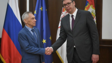 VUČIĆ RAZGOVARAO SA BOCAN - HARČENKOM Ruskog ambasadora obavestio o teroru na KiM koje organizuje Kurti (FOTO)
