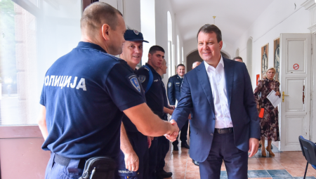 Mirović prisustvovao otvaranju novoizgrađene zgrade Policijske ispostave Stari grad u Novom Sadu