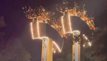 STRAVIČNA VOŽNJA U LUNA PARKU Odjednom je sve stalo, životi im visili o koncu! (VIDEO)