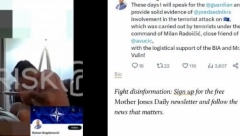 ŠMRČE KO USISIVAČ Kurtijev potrčko najavio da će "izneti dokaze" za Gardijan o sukobu u Banjskoj, usledio momentalan odgovor (VIDEO)