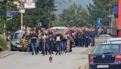 Građani Leposavića ispratili Bojana Mijailovića na večni počinak