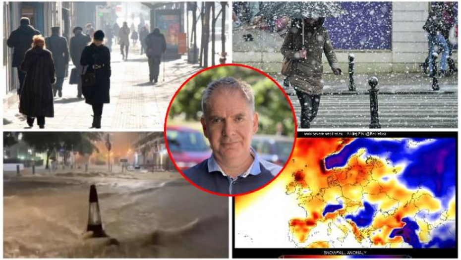 SNEŽNA OLUJA STIŽE U SRBIJU Polarni vrtlog će napraviti haos, temperaturni rolerkoster u najavi