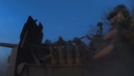 RUSI IH UNIŠTAVAJU TOPOVIMA Otkriveno uporište Oružanih snaga Ukrajine kod Kupjanska (VIDEO)