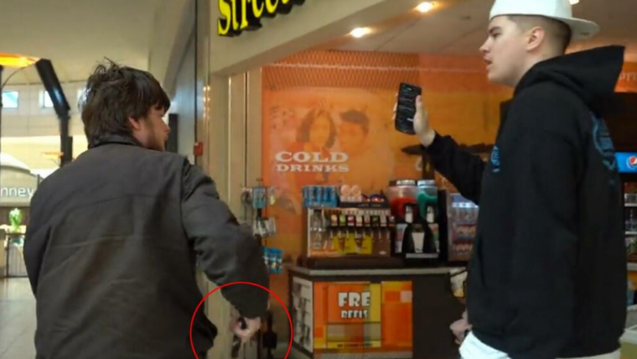 JUTJUBER DOBIO METAK U STOMAK ZBOG SNIMKA Kamera zabeležila jezivu scenu, ljudi vrište i beže (VIDEO)