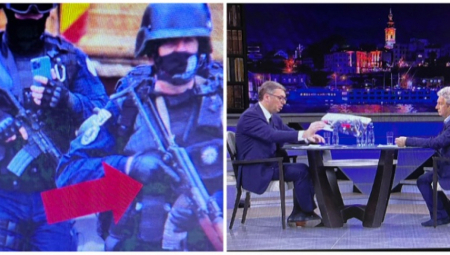 VUČIĆ U "ĆIRILICI" POKAZAO PUŠKE KOJE IMAJU SPECIJALCI TZV. KOSOVSKE POLICIJE "Ovo je napravljeno u Kragujevcu, jel' smo mi to zvanično prodali?"