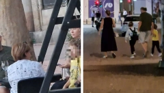 ALO! PAPARACO Uslikali smo porodicu Kon u centru Beograda sa naslednicima, voditeljka blista bez trunke šminke