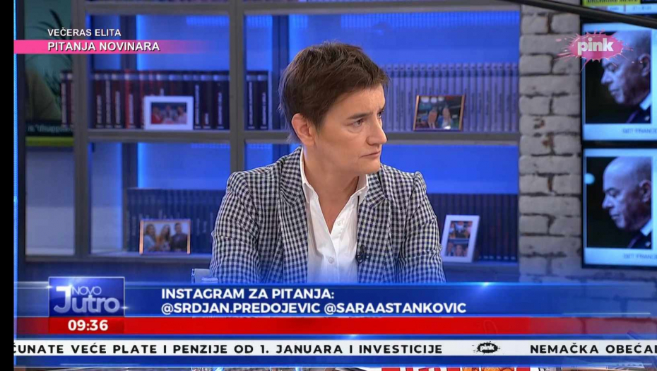 "ZAUSTAVLJENA JE LAVINA" Brnabić otkrila šta se dešavalo u Granadi: Vučić je uspeo da otkloni opasnost