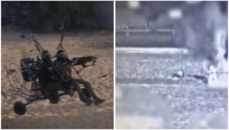 PRVI SNIMCI SAMOUBILAČKOG NAPADA HAMASA S KOPNA I MORA Poklopila ih vatra izraelske mornarice (VIDEO)