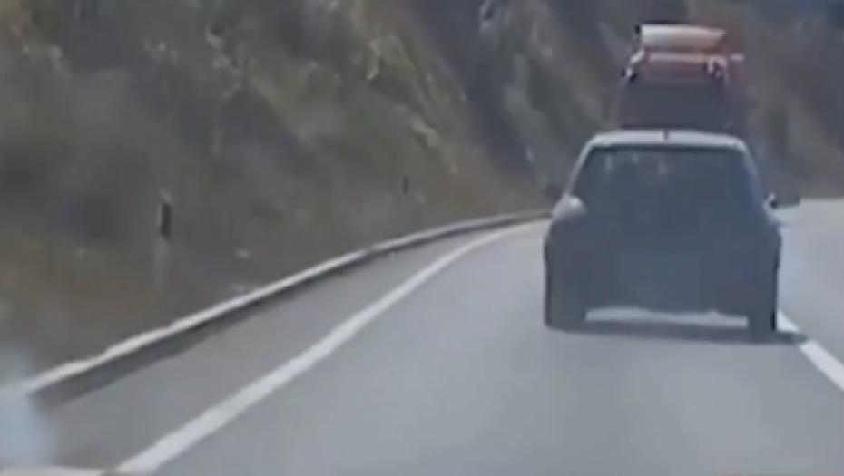VOZAČ NA KOKAINU NAPRAVIO HAOS NA PUTU UŽICE - ZLATIBOR Pogledajte kako je divljao (VIDEO)