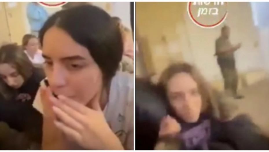 OTETE DEVOJKE VRIŠTE ZBIJENE JEDNA UZ DRUGU Potresni snimci iz Izraela, ne zna se šta će biti sa njima