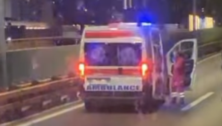 PEŠAK OBOREN NA ZRENJANINSKOM PUTU Hitno prevezen u bolnicu, zadobio teške povrede