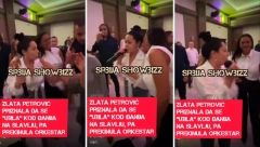 PIJANA ZLATA PETROVIĆ SE LATILA MIKROFONA KOD ĐANIJA Usred pesme priznala da jedva stoji na nogama, hit snimak sa slavlja