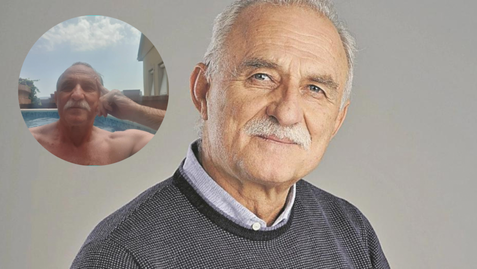 LAZAR RISTOVSKI POKAZAO RASKOŠ SVOJE VILE Glumac pozira u ogromnom bazenu, a iza njega magičan pogled na Gardoš