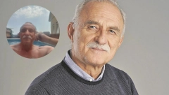 LAZAR RISTOVSKI POKAZAO RASKOŠ SVOJE VILE Glumac pozira u ogromnom bazenu, a iza njega magičan pogled na Gardoš