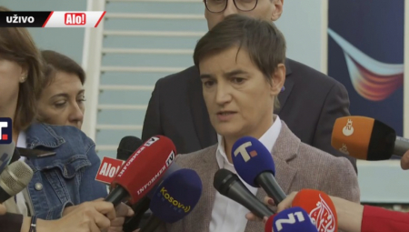 NIJE MI JASAN GEST EDIJA RAME Brnabić o hladnom pozdravu: "Drugačije ne može sa čovekom koji poziva na uvođenje sankcija Srbiji"