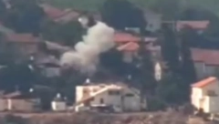 HEZBOLAH NAPAO IZRAEL Kuća letela u vazduh, ništa se ne vidi od dima (FOTO/VIDEO)