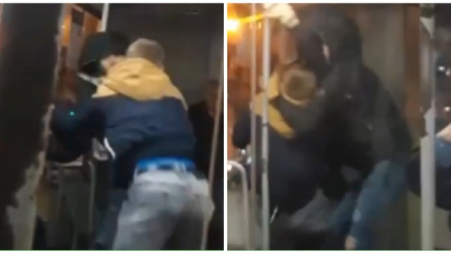 BRUTALNA TUČA U BEOGRADSKOM TRAMVAJU Ljudi su vrištali dok su se oni pesničili! (VIDEO)