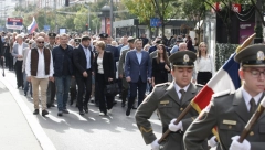 POČELI DANI SLOBODE Obeležen Dan oslobođenja Beograda svečanim defileom