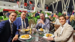EVO KO JE PLATIO RAČUN Vučić posle otvaranja "Prokopa" večerao sa Brnabić, Malim i Dodikom (FOTO)