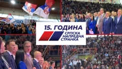 MASA NARODA UZ PREDSEDNIKA SRBIJE Vučić gromoglasno poručio: Neću Srbiju nikome dati na poklon, ma koliko da ih ima, i koliko god da su jaki (FOTO/VIDEO)
