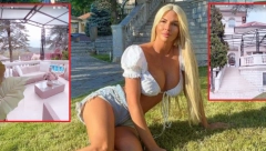 SUVI LUKSUZ I RASKOŠ NA DEDINJU Karleuša snimila unutrašnjost vile od dva i po miliona evra, a kadrovi će vas raspametiti