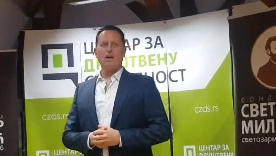 "MOJI ČLANOVI PORODICE NISU UBIJANI KAO VAŠI" Grenel kritikovao međunarodnu zajednicu zbog odnosa prema Kurtiju (VIDEO)