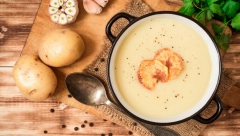 KREM SUPA Napravite preukusnu čorbu od belog luka i krompira
