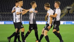 Omladinci Partizana ubedljivom pobedom do drugog kola fudbalske UEFA Lige mladih