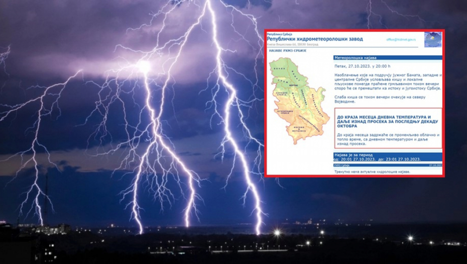 HLADNI TALAS STIŽE U SRBIJU, VELIKI NALET SE TEK OČEKUJE Drastično pogoršanje vremena od ovog datuma!