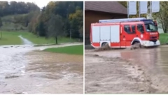 APOKALIPTIČNE SCENE U SLOVENIJI Jake kiše izazvale izazvale klizišta i poplave, na snazi crveni meteoalarm