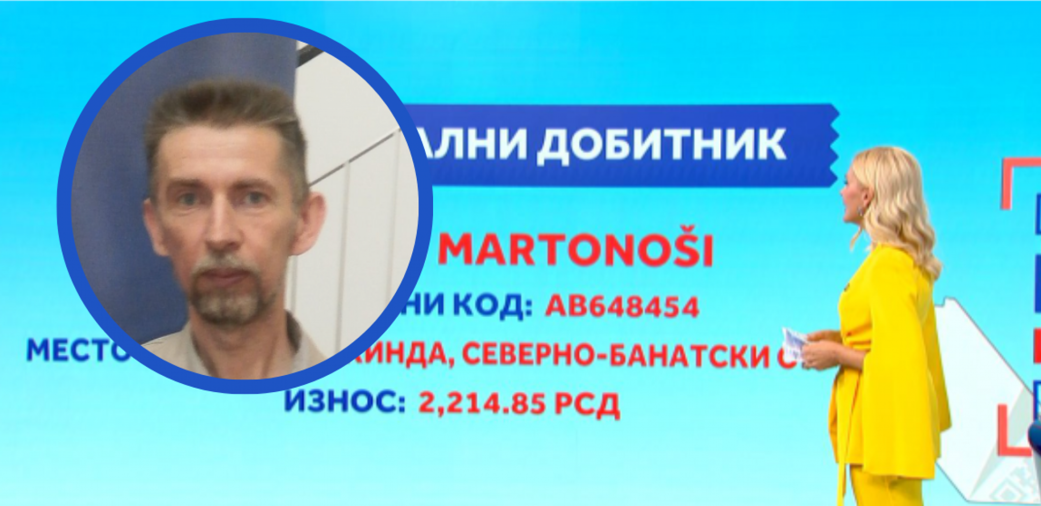 DOBITNIK STANA U BEOGRADU PREDOSETIO NAGRADU, IMA I SVEDOKA! Dobrivoj iz Kikinde za Alo!: Osvojio sam i Loto premiju