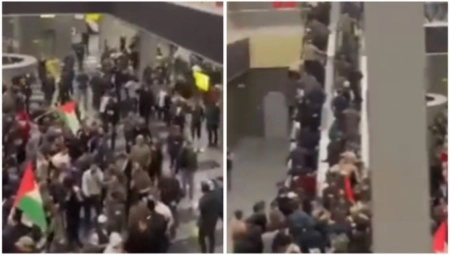 STRAVIČNE SCENE NA AERODROMU Demonstranti jure da linčuju Izraelce, oglasilo se ministarstvo (VIDEO)