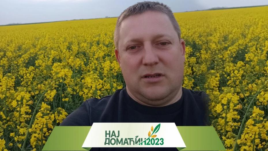LAKŠE BI MU BILO DA IMA SVOJ KOMBAJN Jan Ferko na 15 hektara gaji uljanu repicu, soju, kukuruz i suncokret