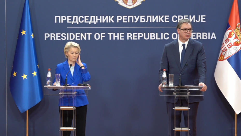 Vučić sutra sa Fon der Lajen